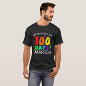 私のおもしろい生徒は100人の日頭が切れるの学校の生徒だ Tシャツ (正面フル)