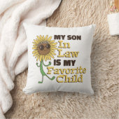 私のおもしろい義理の息子は私の子お気に入りの家族Ma クッション (ブランケット)