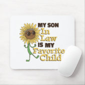 私のおもしろい義理の息子は私の子お気に入りの家族Ma マウスパッド (マウス)