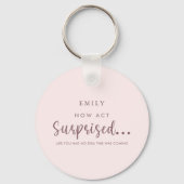 私のおもしろい花嫁の提案を頼む キーホルダー (正面)