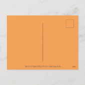 私のおもしろい足のハロウィーンフクロウをトリックまたは治療 シーズンポストカード (裏面)