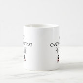 私のおもしろい過剰反応 コーヒーマグカップ (中央)