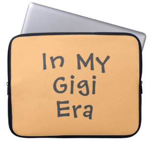 私のおもしろいGigi時代の桃のかわいい ラップトップスリーブ