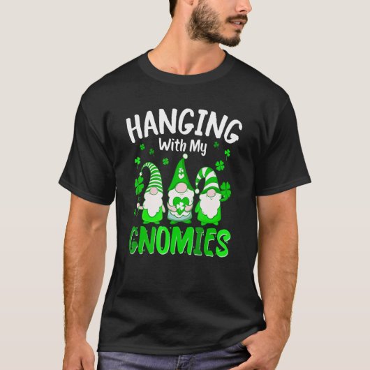 私のおもしろいGnomies PerfectSt patricksと Tシャツ (正面)