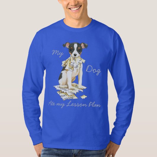 私のおもちゃキツネテリア食べー私のレッスンプラン Tシャツ (正面)