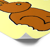 私のお尻が痛い!バニー ポスター (角)