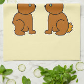 私のお尻が痛い!ー何が? キッチンタオル (折り畳み)