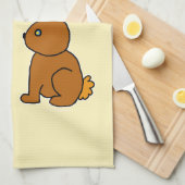 私のお尻が痛い!ー何が? キッチンタオル (四つ折り)