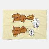 私のお尻が痛い!ー何が? キッチンタオル (横)