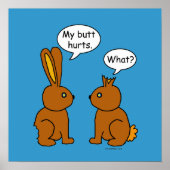 私のお尻が痛い!ー何が? ポスター (正面)