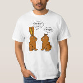 私のお尻が痛い!ー何が? Tシャツ (正面)