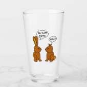 私のお尻の傷! -何か。 タンブラーグラス (正面)