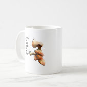 私のお尻はこれで大きく見ますか。 コーヒーマグカップ (正面左)