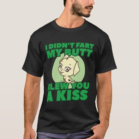 私のお尻は吹キス Tシャツ (正面)