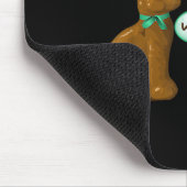 私のお尻ティートチョコレートバニーラビットハッピーイースター マウスパッド (コーナー)