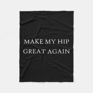 私のお尻素晴らしは再びおもしろいトランプ傷害回復Sur フリースブランケット