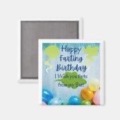 私のお尻誕生日 マグネット (正面/裏面)