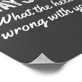 私のお母さんがいつも言ってた、あの「何が」ってやつ、何が間違ってるの? ポスター (角)