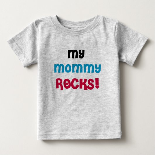 私のお母さんの石 ベビーTシャツ (正面)