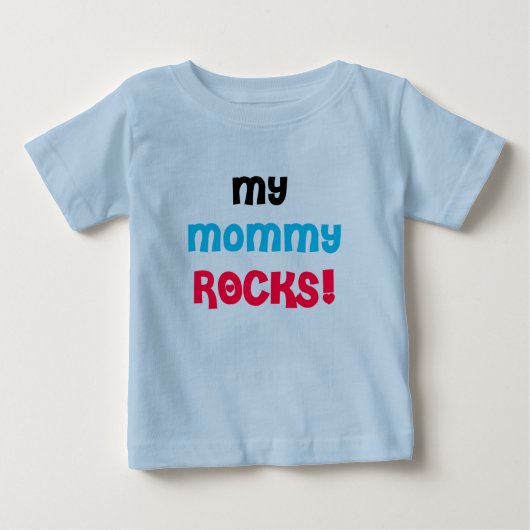 私のお母さんの石 ベビーTシャツ (正面)