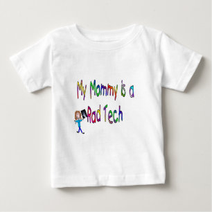 私のお母さんはです素晴らしいの技術(子供のワイシャツ) ベビーTシャツ