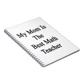 私のお母さんは最も最高のな数学の教師です ノートブック (右側)