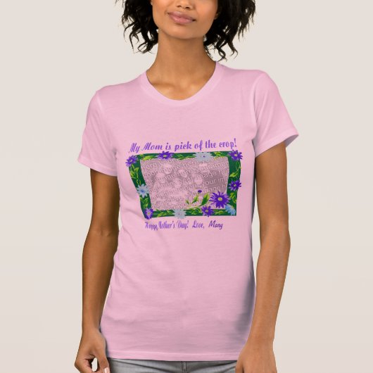 私のお母さんは最高の人Tシャツ Tシャツ (正面)