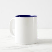 私のお母さんは最高 Mug ツートーンマグカップ (正面左)