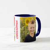 私のお母さんは私を写真愛します マグカップ (正面右)