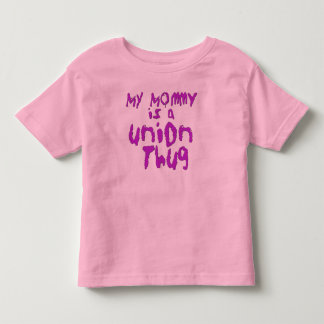 私のお母さんは連合刺客です トドラーTシャツ