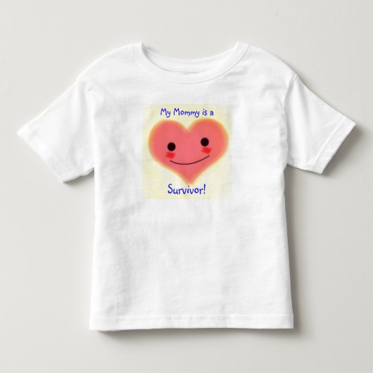 私のお母さんはaの生存者です! トドラーTシャツ (正面)