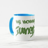 私のお母さんはJunglistです マグカップ (正面左)