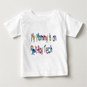 私のお母さんはX線の技術です ベビーTシャツ