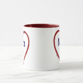 私のお母さんを愛して下さい マグカップ (中央)