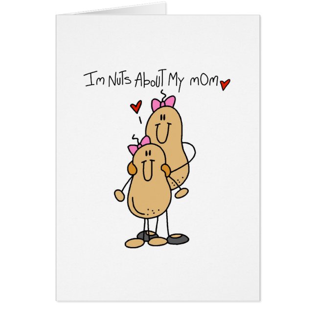 私のお母さん女の子についてのナット (正面)