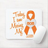私のお母さん1を恋しく思う白血病 マウスパッド (マウス)