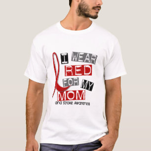 私のお母さん37のための打撃Iの衣服の赤 Tシャツ