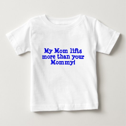 私のお母さん… ベビーTシャツ (正面)