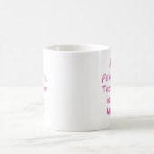 私のお気に入りのな先生は私のお母さんです コーヒーマグカップ (中央)