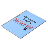 私のお気に入りのな品種は救助されます ノートブック (左側)