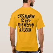 私のお気に入りのな品種ワイシャツは救助されます Tシャツ (裏面)