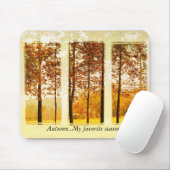 私のお気に入りのな季節! マウスパッド (マウス)