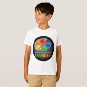 私のお気に入りのな色は積込み機の子供のTシャツです Tシャツ (正面フル)