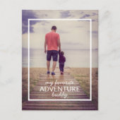 私のお気に入りのアドベンチャー仲間の写真 ポストカード (正面)