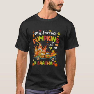 私のお気に入りのカボチャはバアカン・トラックと呼感謝していぶ Tシャツ