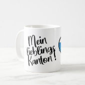 私のお気に入りのカントン ツーク コーヒーマグカップ (正面左)