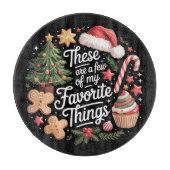 私のお気に入りのクリスマス カッティングボード (正面)
