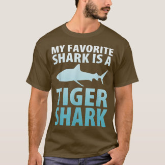 私のお気に入りのサメはタイガシャーク海 Tシャツ