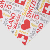 私のお気に入りのスイスの物 薄葉紙 (詳細)