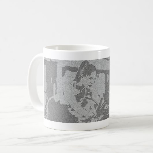 私のお気に入りのスピニングコーチ コーヒーマグカップ (正面左)